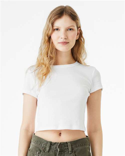 BELLA + CANVAS 1010 - Women's Micro Rib Baby Tee