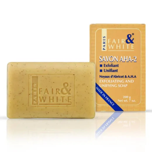 Fair & White AHA Exfoliating Soap 200g