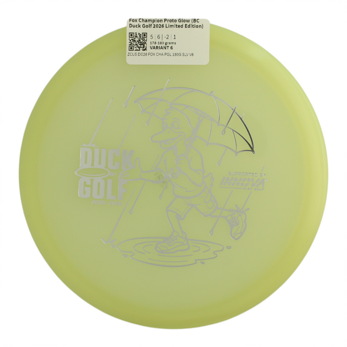 Fox Champion Proto Glow (BC Duck Golf 2026 Limited Edition)
