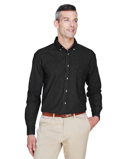Harriton M550 - Men's Denim Shirt