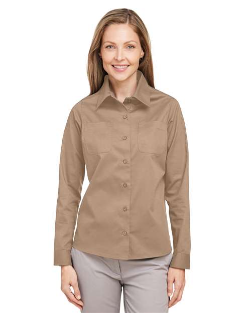 Harriton M585LW - Women's Advantage IL Workshirt