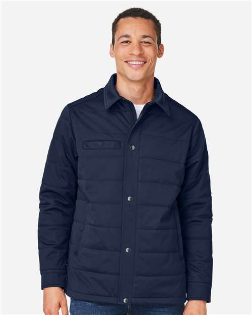 Harriton M821 - Unisex Guardian Soft Shell Chore Coat