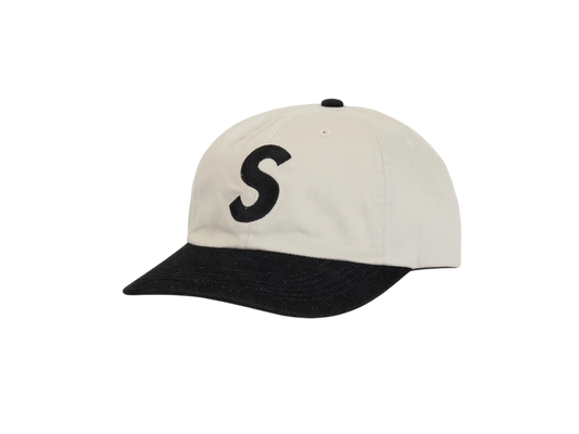 2-Tone S Logo 6-Panel Stone (SS24)