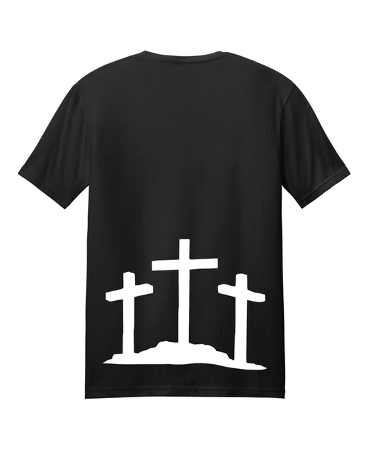 3 CROSSES - Short sleeve T-Shirt