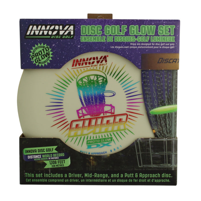 3-Disc DX Proto Glow Disc Golf Set