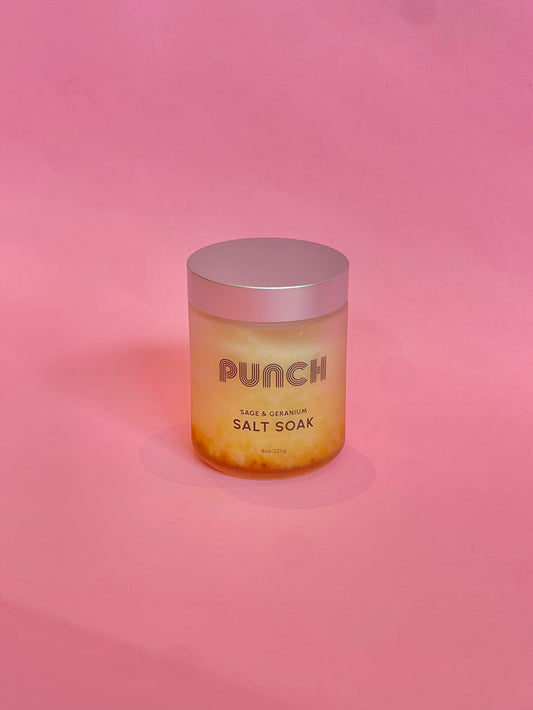 TROPICAL PUNCH Sage & Geranium Salt Soak