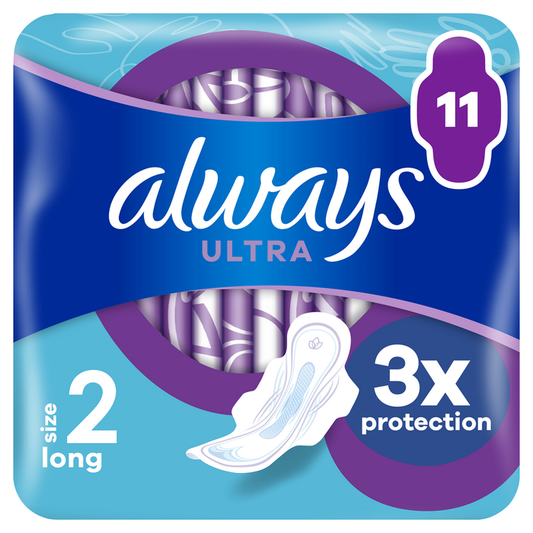 Always Ultra Long Pads with Wings 11 Pads