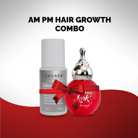 AM - PM Hair Growth Serum Combo