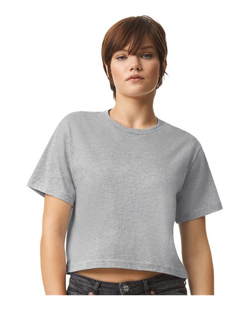American Apparel 102 - Women's Fine Jersey Mid-Length Boxy Tee