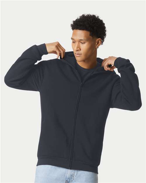 American Apparel RF497 - Unisex ReFlex Fleece Full-Zip Hoodie Sweatshirt