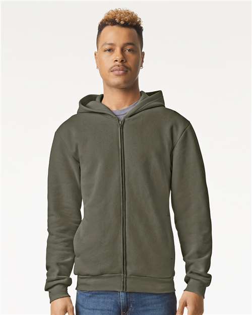 American Apparel RF497 - Unisex ReFlex Fleece Full-Zip Hoodie Sweatshirt