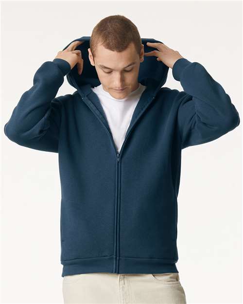 American Apparel RF497 - Unisex ReFlex Fleece Full-Zip Hoodie Sweatshirt