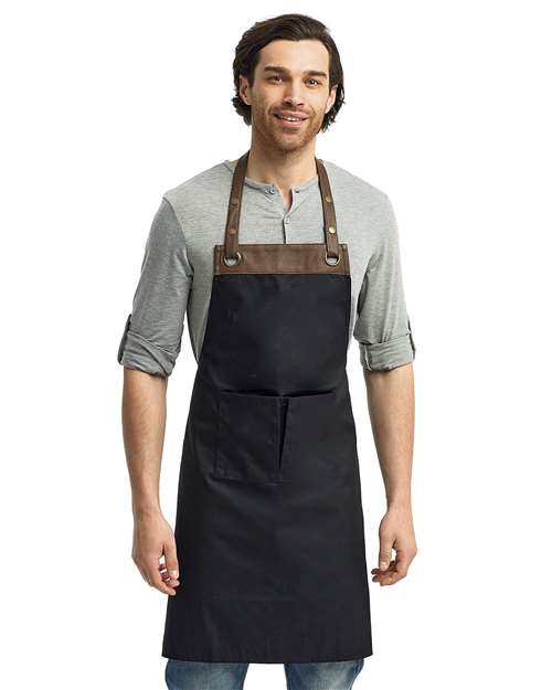 Artisan Collection by Reprime RP123 - Espresso Bib Apron