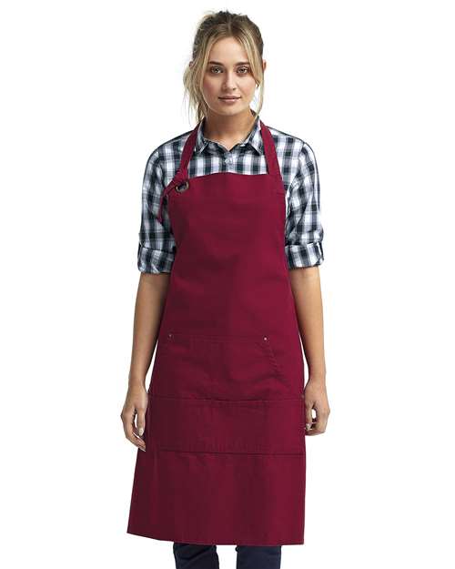 Artisan Collection by Reprime RP137 - Calibre Heavy Cotton Canvas Pocket Apron