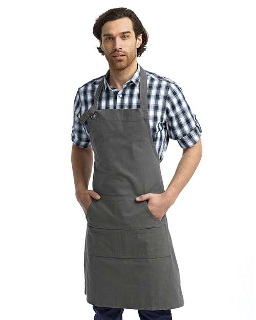 Artisan Collection by Reprime RP137 - Calibre Heavy Cotton Canvas Pocket Apron