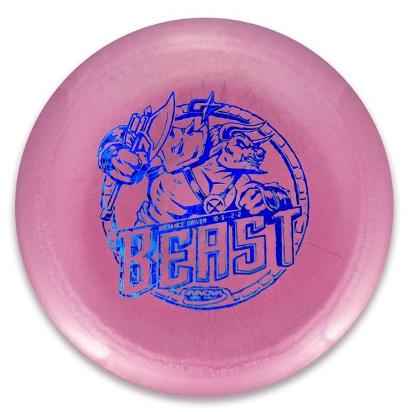 INNOVA CANADA DISC GOLF BEAST BC GSTAR ONTARIO BEGINNER FRIENDLY DISTANCE EASY Innova Disc Golf Canada Grippy Beast Distance Driver  Beast Distance Driver Distance Driver	Superior grip	Good durability	Consistent flight path	Suitable for all skill levels	Good for distance and control	Versatile for different shots