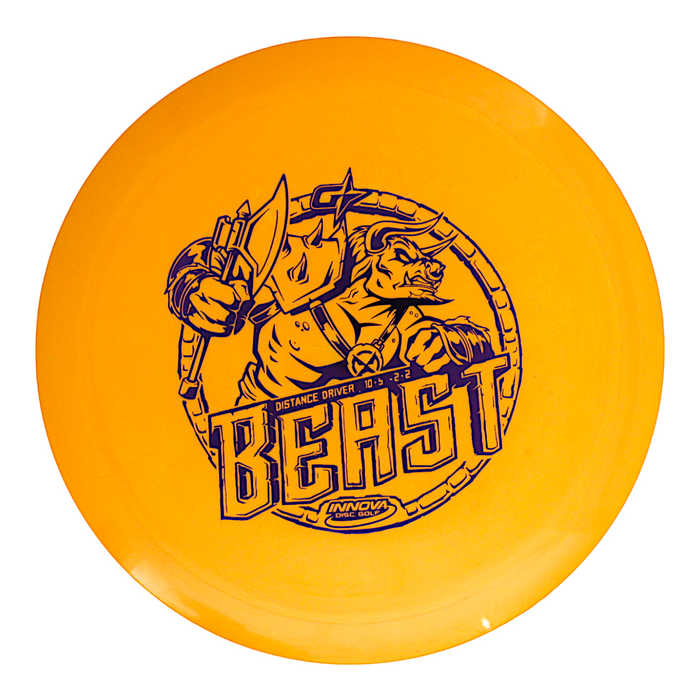 INNOVA CANADA DISC GOLF BEAST BC GSTAR ONTARIO BEGINNER FRIENDLY DISTANCE EASY Innova Disc Golf Canada Grippy Beast Distance Driver  Beast Distance Driver Distance Driver	Superior grip	Good durability	Consistent flight path	Suitable for all skill levels	Good for distance and control	Versatile for different shots