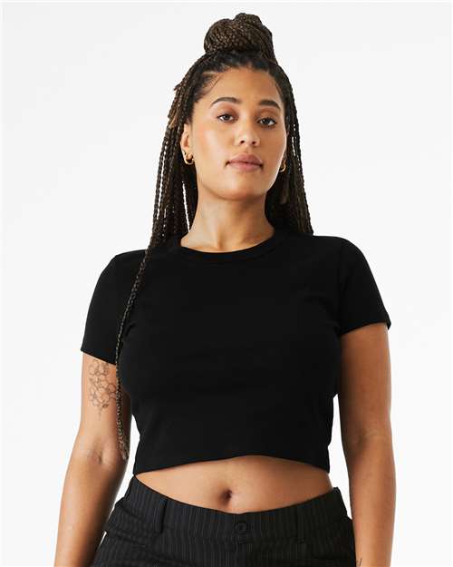 BELLA + CANVAS 1010 - Women's Micro Rib Baby Tee