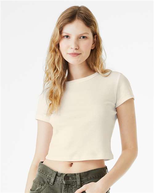 BELLA + CANVAS 1010 - Women's Micro Rib Baby Tee