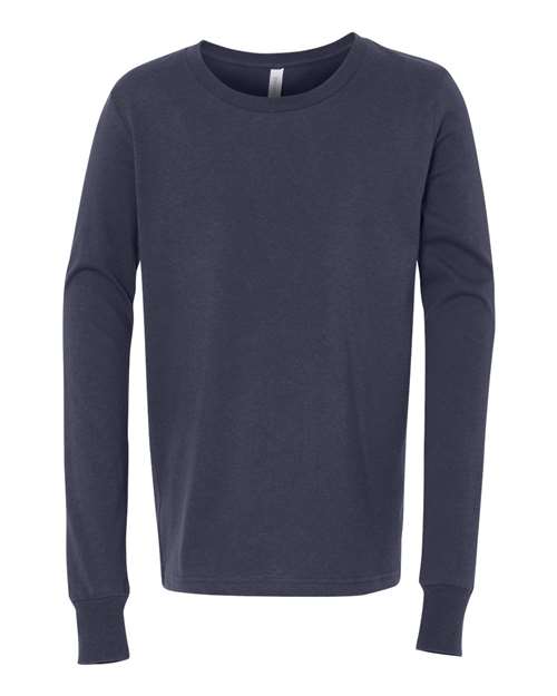 BELLA + CANVAS 3501Y - Youth Jersey Long Sleeve Tee