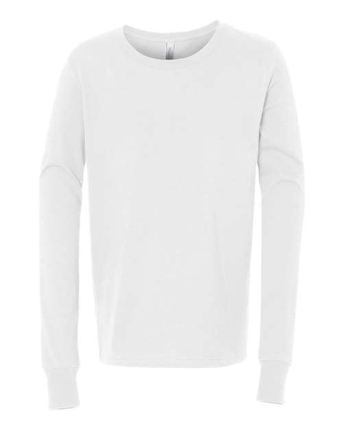 BELLA + CANVAS 3501Y - Youth Jersey Long Sleeve Tee