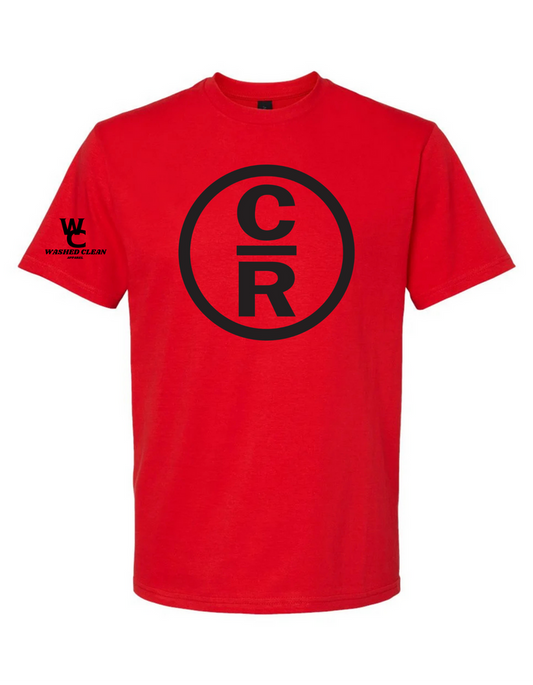 -Celebrate Recovery Straight Outta Denial - Short sleeve T-Shirt