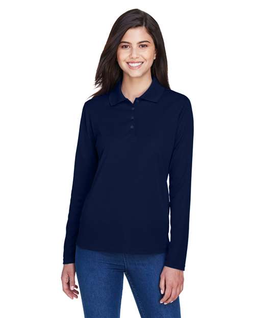 CORE365 78192 - Women's Pinnacle Performance Long Sleeve Piqué Polo