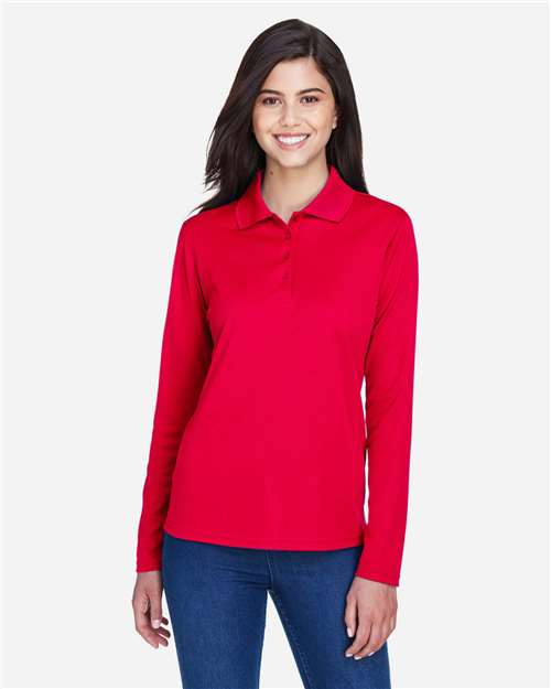 CORE365 78192 - Women's Pinnacle Performance Long Sleeve Piqué Polo