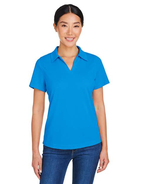 CORE365 CE104W - Women's Market Snag Protect Mesh Polo