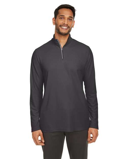 CORE365 CE405 - Men's Fusion ChromaSoft™ Pique Quarter-Zip Pullover