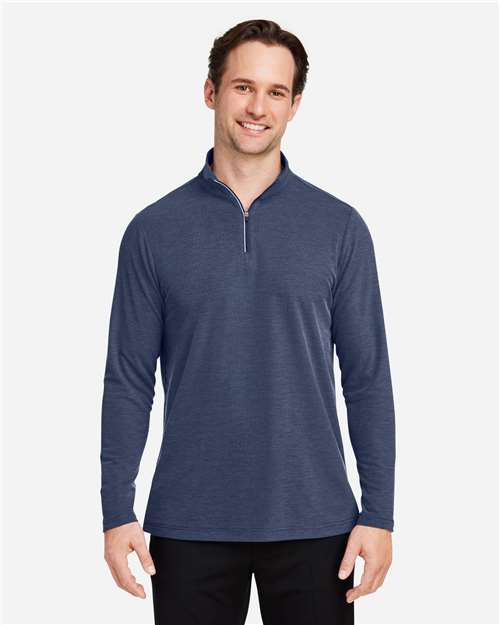 CORE365 CE405 - Men's Fusion ChromaSoft™ Pique Quarter-Zip Pullover