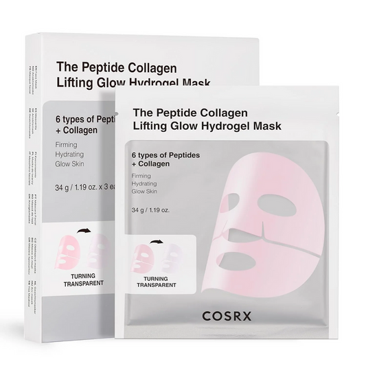 Cosrx The Peptide Collagen Lifting Glow Hydrogel Mask 3ea