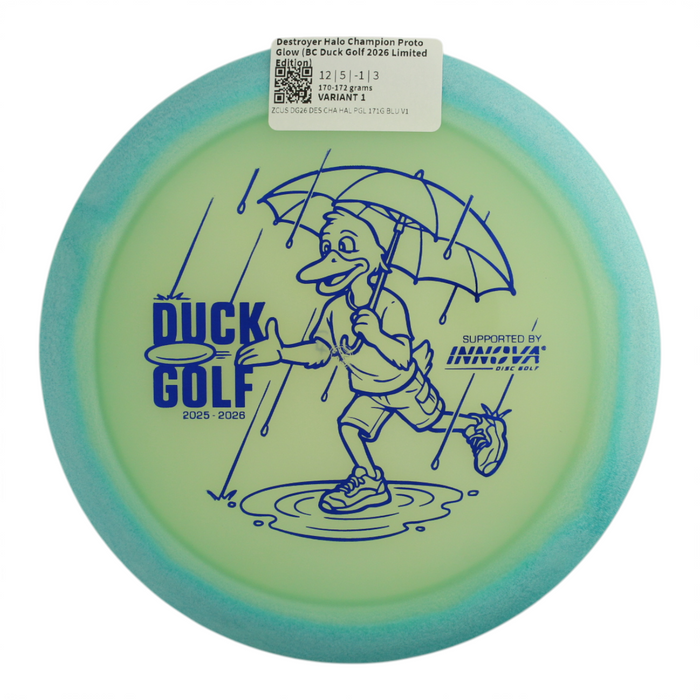 Destroyer Halo Champion Proto Glow (BC Duck Golf 2026 Limited Edition)