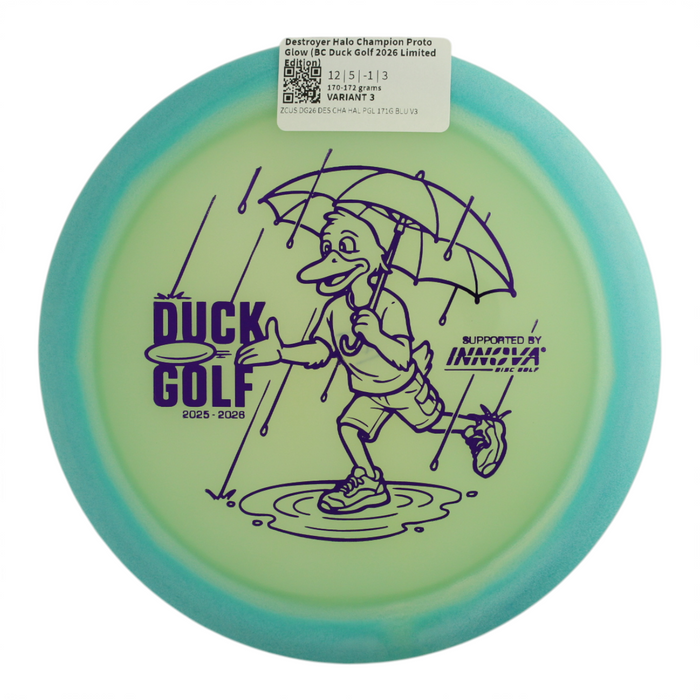 Destroyer Halo Champion Proto Glow (BC Duck Golf 2026 Limited Edition)