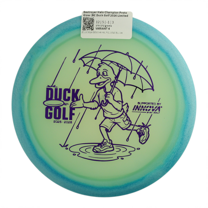 Destroyer Halo Champion Proto Glow (BC Duck Golf 2026 Limited Edition)