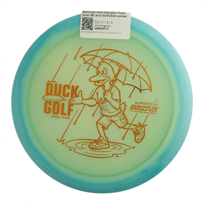 Destroyer Halo Champion Proto Glow (BC Duck Golf 2026 Limited Edition)