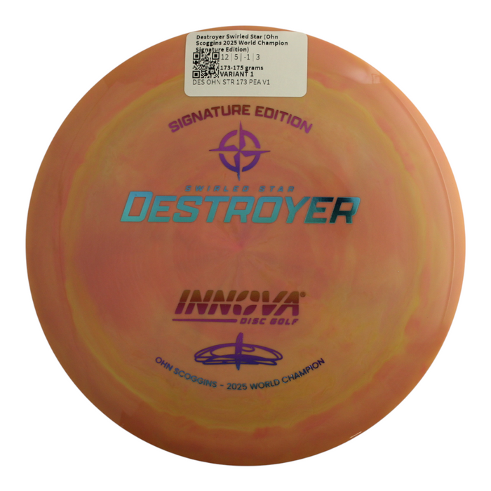 Destroyer Star (Ohn Scoggins 2025 World Champion Swirled Star Signature Edition)