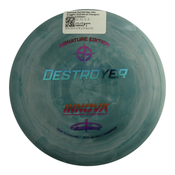 Destroyer Star (Ohn Scoggins 2025 World Champion Swirled Star Signature Edition)