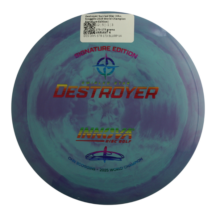 Destroyer Star (Ohn Scoggins 2025 World Champion Swirled Star Signature Edition)
