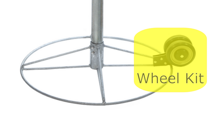 DISCatcher Portable Base Wheel Kit Add-On