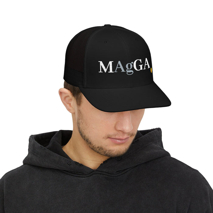 Embroidered 'MAgGA' Snapback Trucker Hat