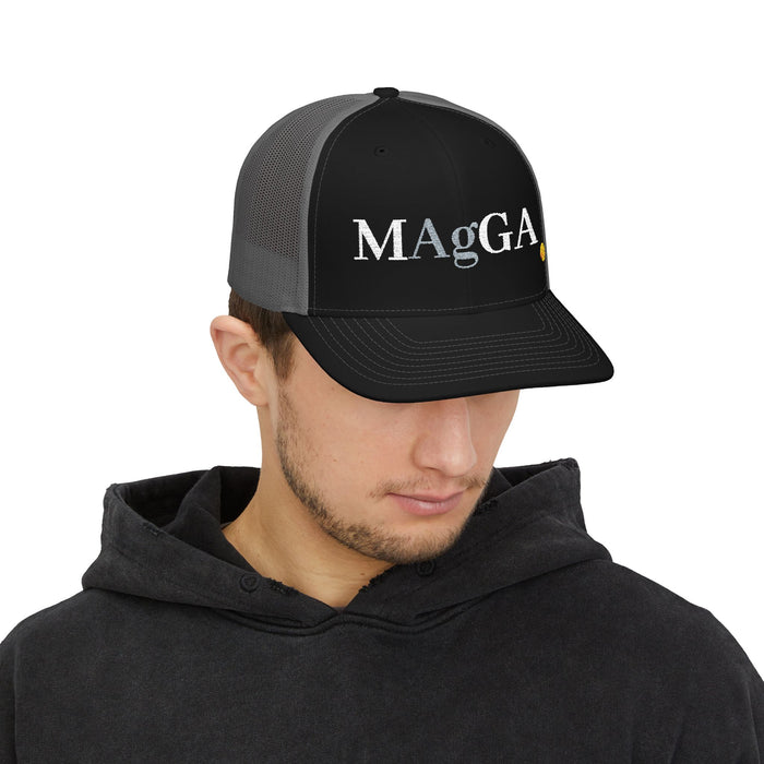 Embroidered 'MAgGA' Snapback Trucker Hat