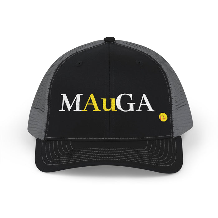 Embroidered 'MAuGA' Snapback Trucker Hat