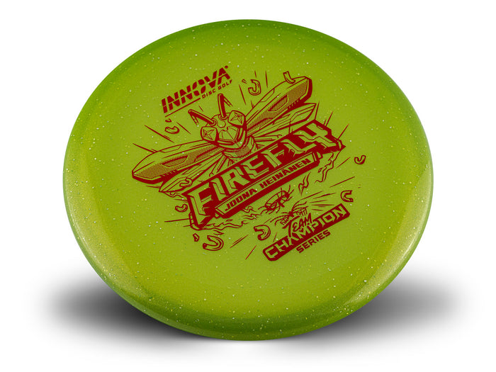 Innova Disc Golf Joona Heinanen 2024 Tour Series Champion Moondust Firefly 
INNOVA DISC GOLF CANADA	Aviar	Putter	Elastic	Opaque Premium	Great Glide	High Speed	Good for Windy Conditions	Soft Plastic Opaque Premium	Reliable Fade	Comfortable Feel	Beginner Friendly	Moderate Flexibility