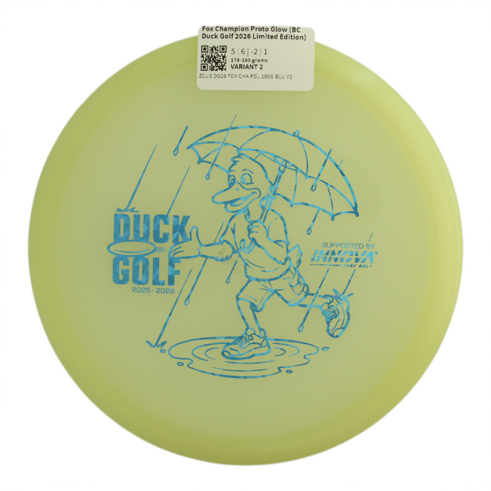 Fox Champion Proto Glow (BC Duck Golf 2026 Limited Edition)