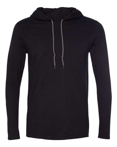 Gildan 987 - Unisex Softstyle® Lightweight Hooded Long Sleeve T-Shirt