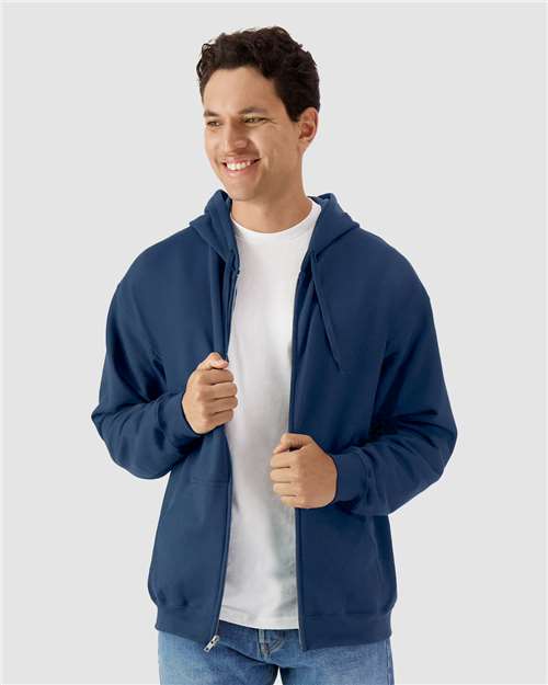 Gildan SF600 - Unisex Softstyle® Midweight Full-Zip Hooded Sweatshirt