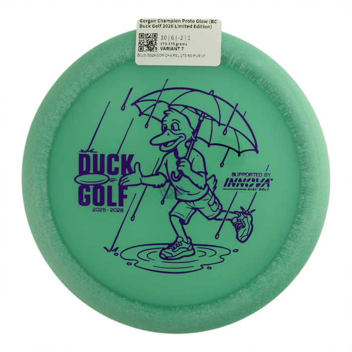 Gorgon Champion Proto Glow (BC Duck Golf 2026 Limited Edition)