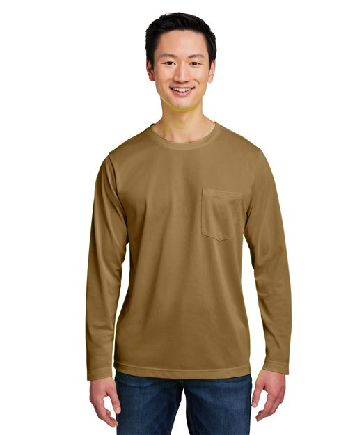 Harriton M118L - Unisex Charge Snag and Soil Protect Long Sleeve T-Shirt