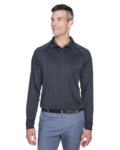 Harriton M211L - Men's Advantage Long Sleeve Tactical Polo